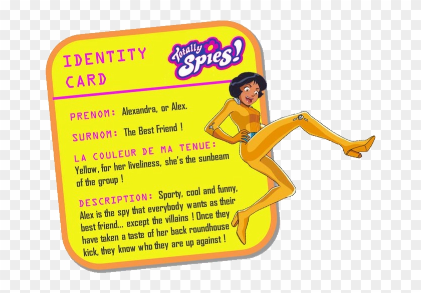 Alex - Totally Spies Clipart #3766788