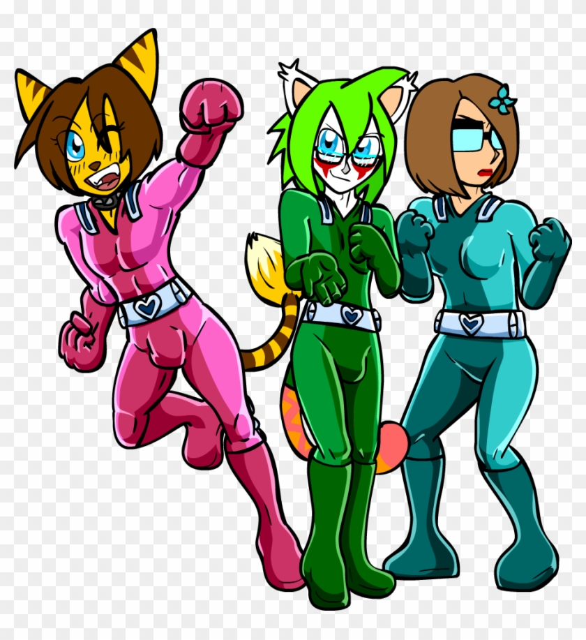 Jonzu, Zaki, Maurecia - Cartoon Clipart #3766848