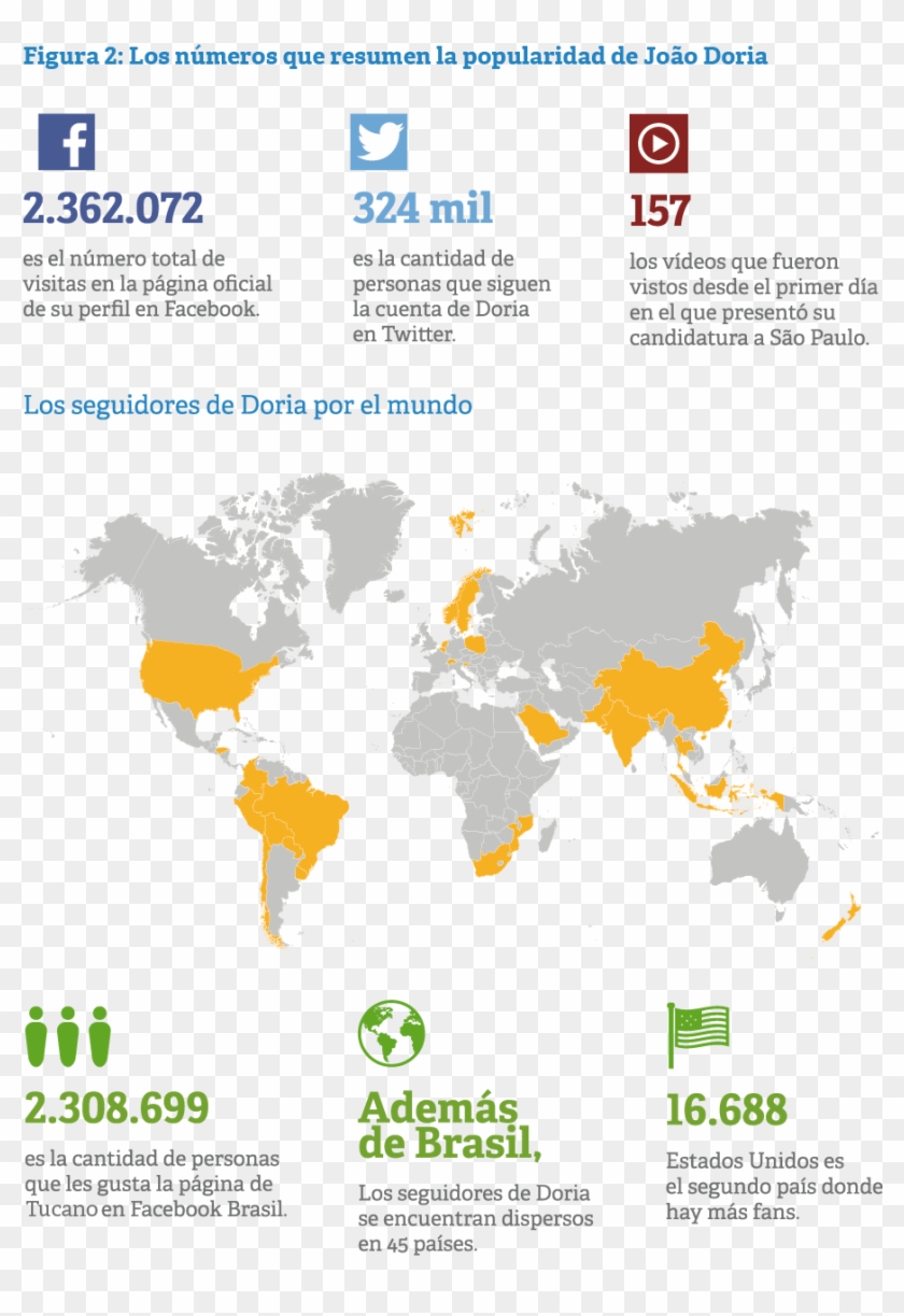 En Sus Primeros Tres Meses Ha Publicado Más De 145 - World Map Hd Wallpaper Black Clipart