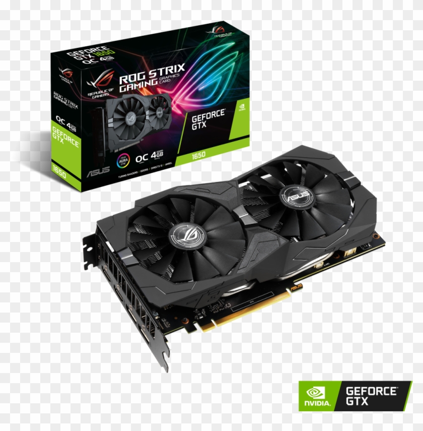 Asus Announces Rog Strix, Dual, And Phoenix Geforce - Nvidia Clipart