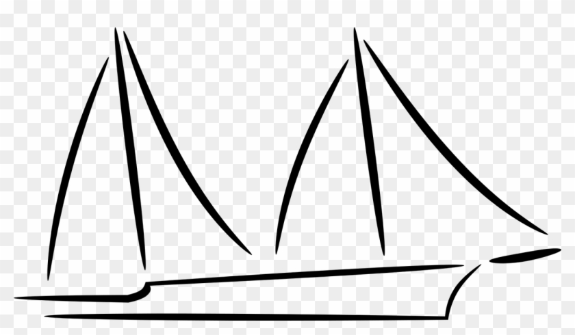 Boat,figure,sea,free Vector Graphics,free Pictures, - Figure Of Boat Clipart #3768744