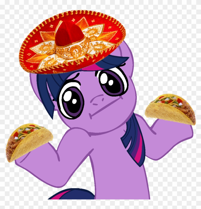 Hat, Safe, Taco, Taco Twilight, Twilight Sparkle - My Little Pony Sombrero Clipart