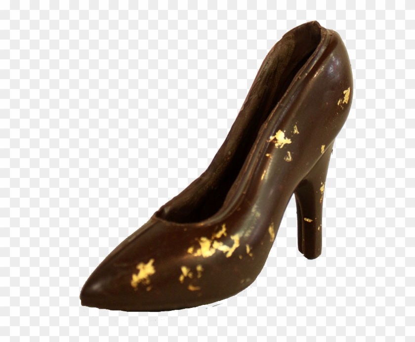 One Gold Cinderella Slipper - Basic Pump Clipart #3769884