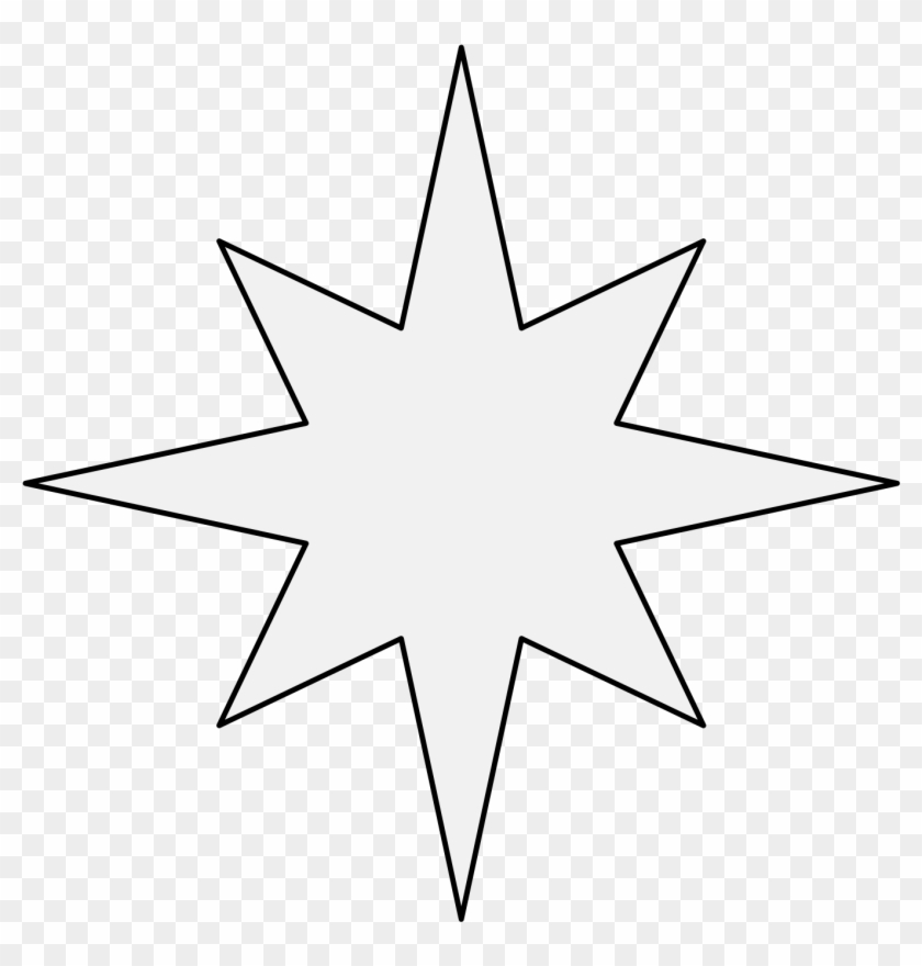 Compass Star - Universidad De Lima Escudo Clipart
