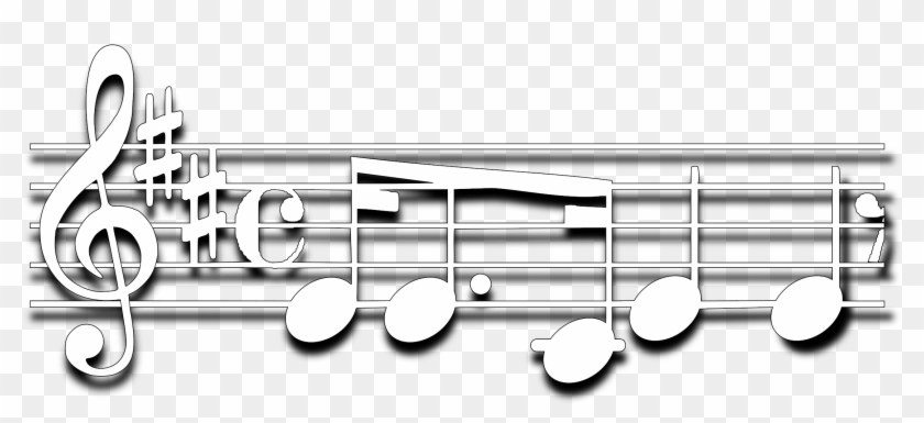 This Free Icons Png Design Of Nota-01 - Ноты Белые Пнг Clipart