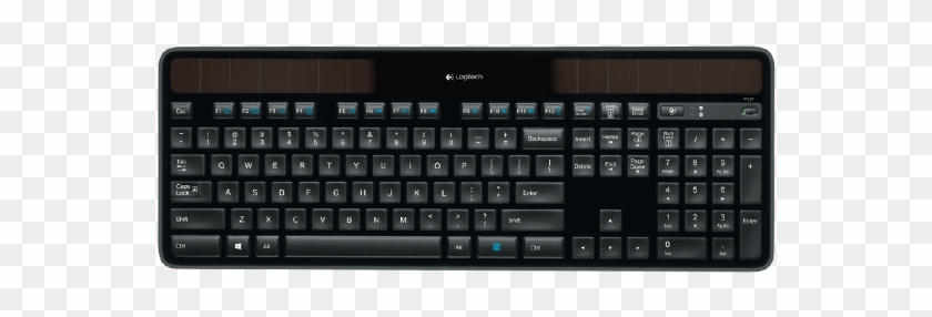Wireless Solar Keyboard K750 - Logitech Wireless Solar Keyboard K750 Clipart