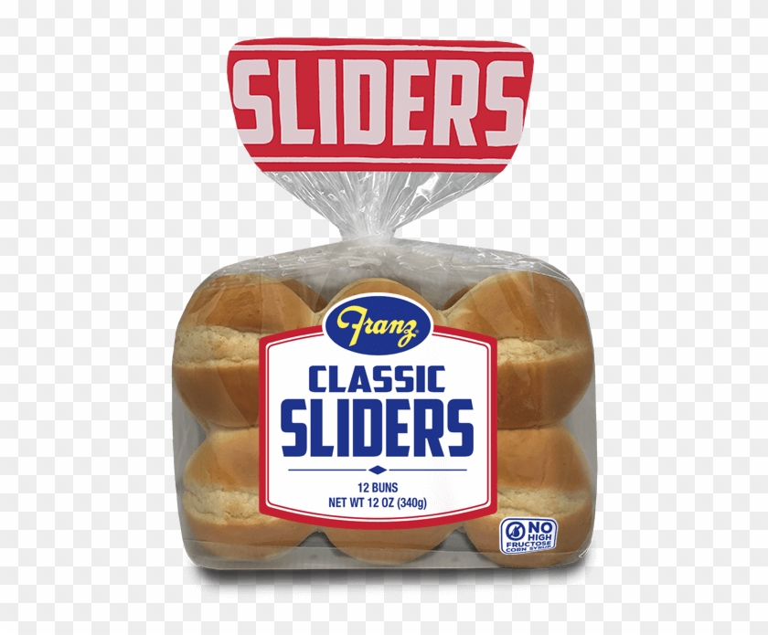 Classic Sliders - Bun Clipart #3771676