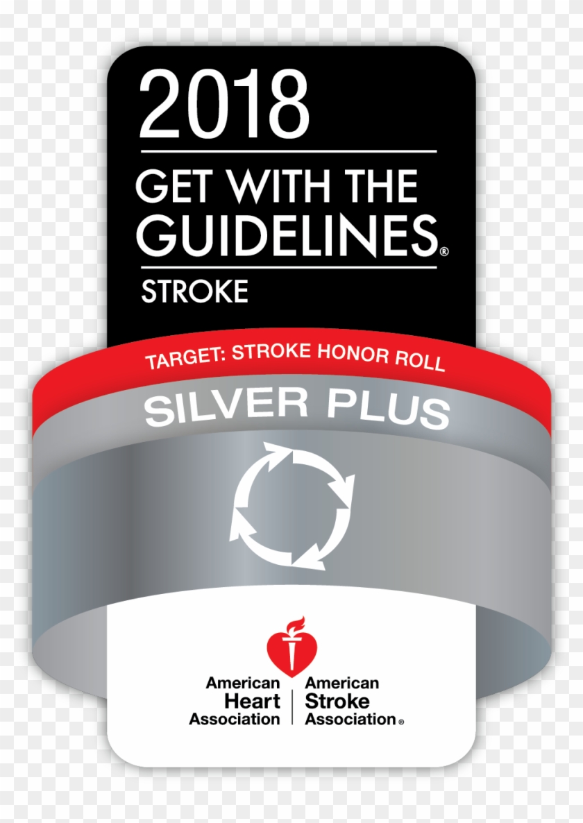 News - 2018 Get With The Guidelines Stroke Silver Plus Clipart #3772138
