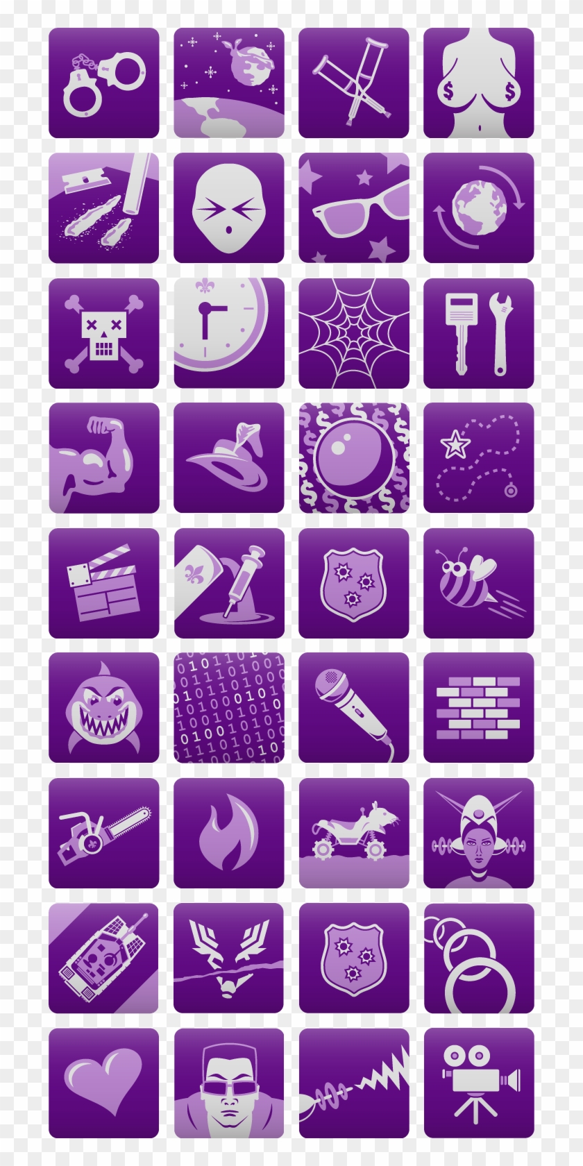 Achievement Icons - Saints Row Icons Clipart #3772332