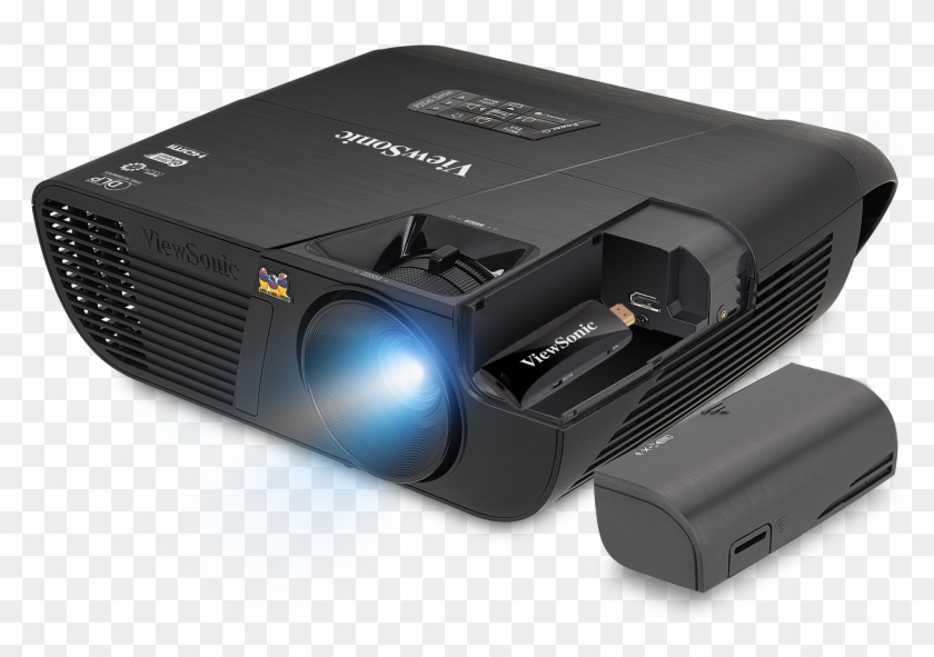 Viewsonic Lightstream Pjd6552lws Portable 3d Wxga - Electronics Clipart #3772703