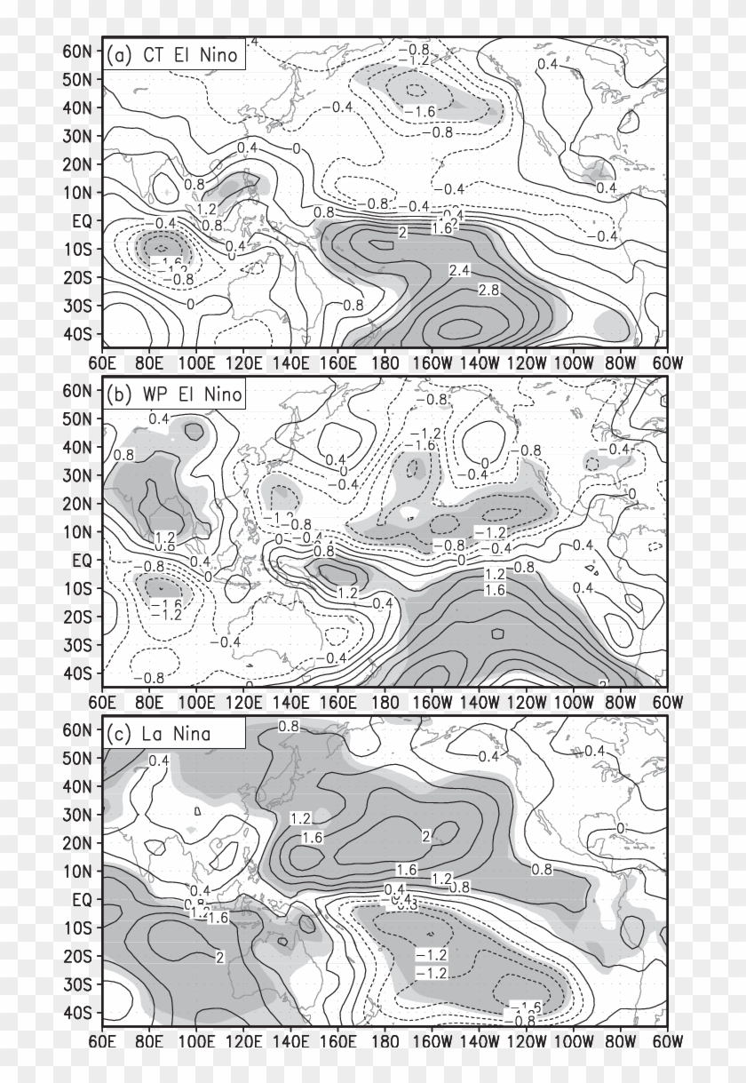 Composite Autumn Mean Stream-function Anomalies - Illustration Clipart #3772866