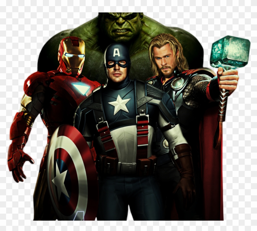 Imagens Vingadores Para Montagens Digitais - Avengers Hd Clipart #3773387
