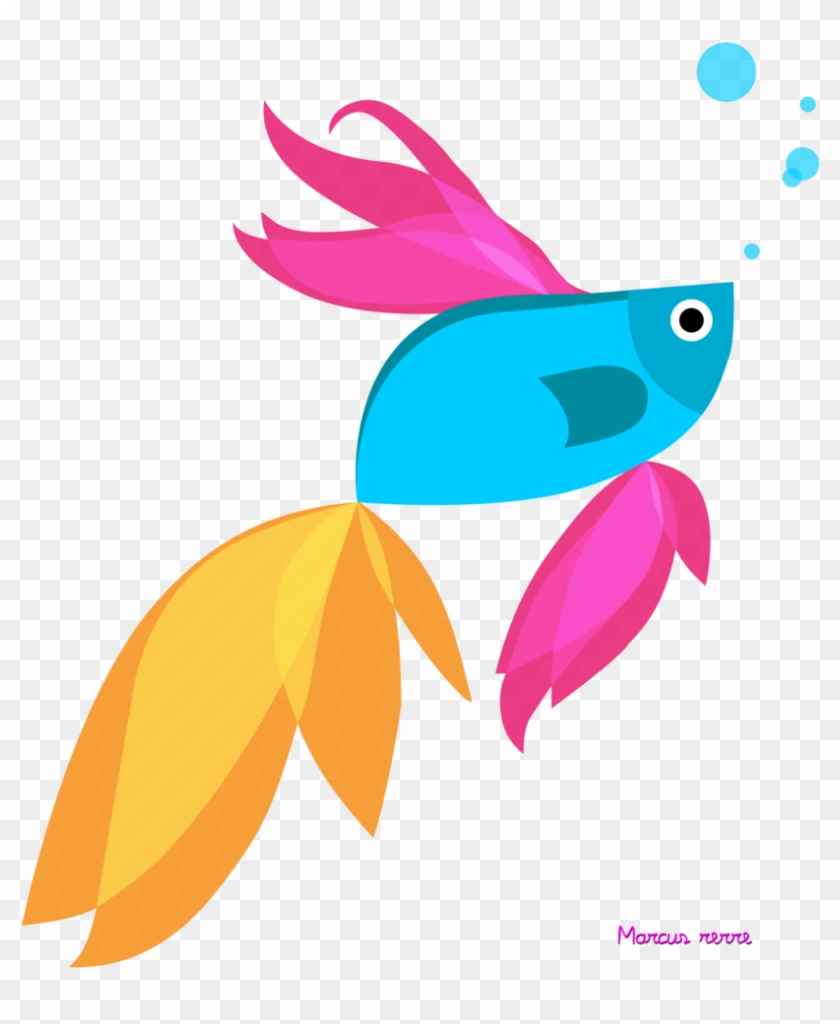 Fish Vector Betta - Betta Fish Windows 8 Clipart #3773462