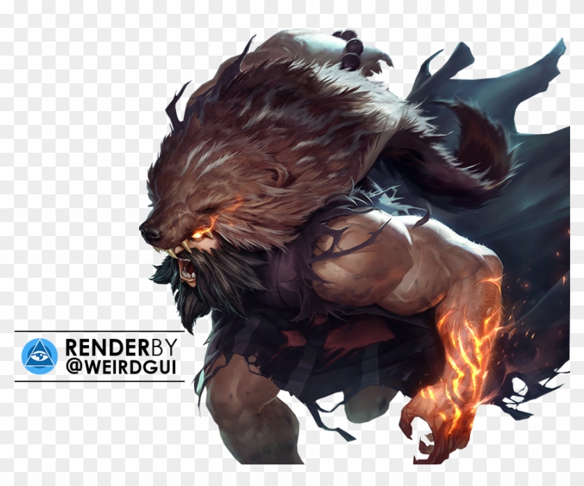 Udyr Png - League Of Legends Tiger Clipart #3773583