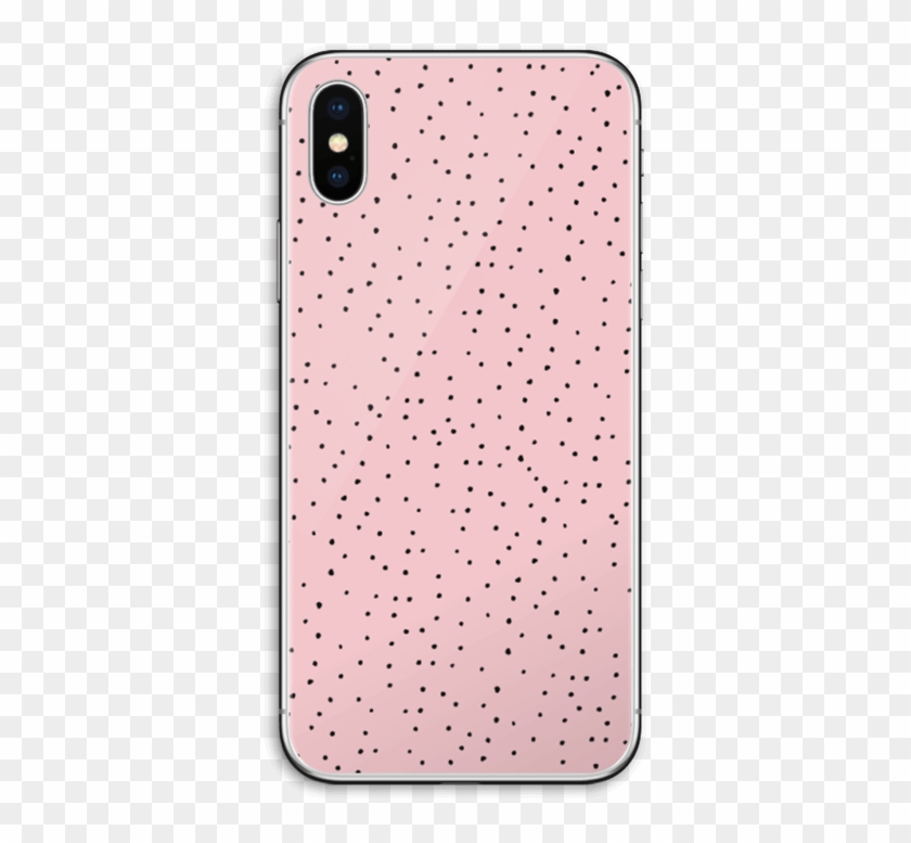 Small Dots On Pink Skin Iphone X - Mobile Phone Case Clipart #3774019