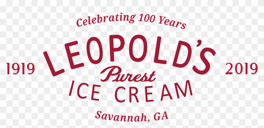 Leopold's Ice Cream - Poster Clipart
