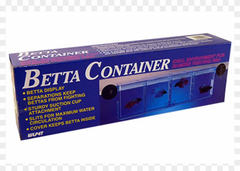 4 Bay Betta Container - Box Clipart #3774284