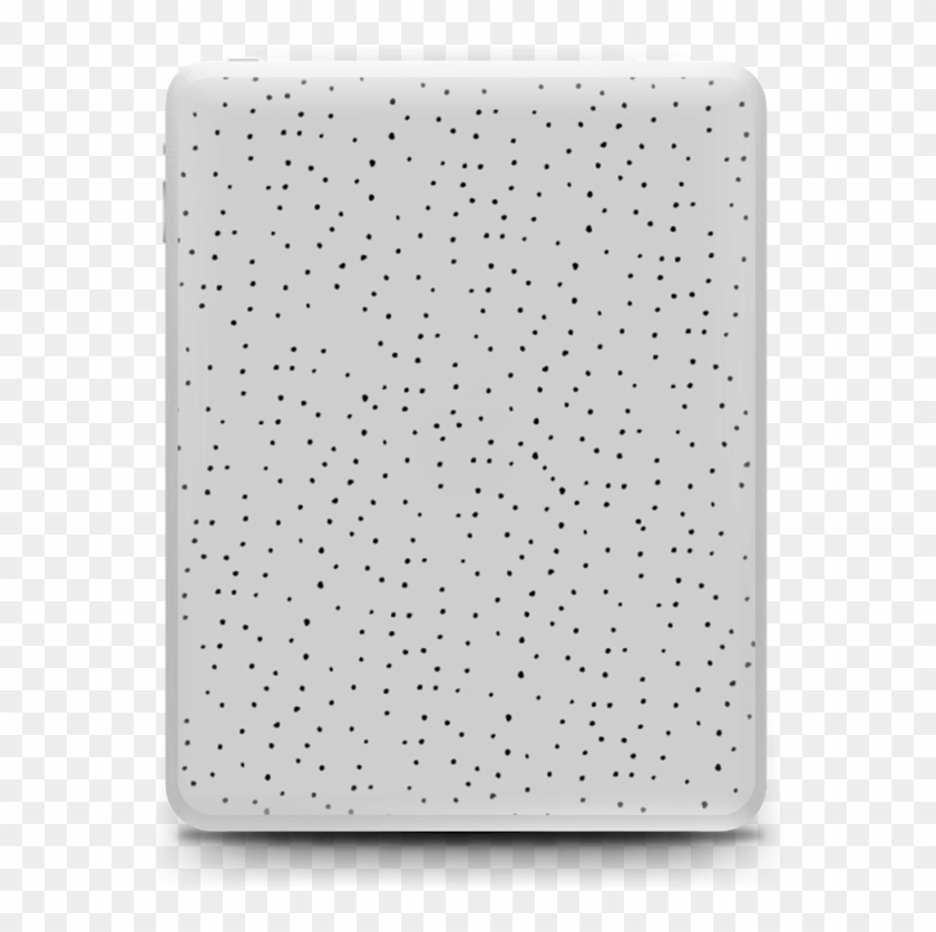 Small Dots On Grey Skin Ipad - Polka Dot Clipart