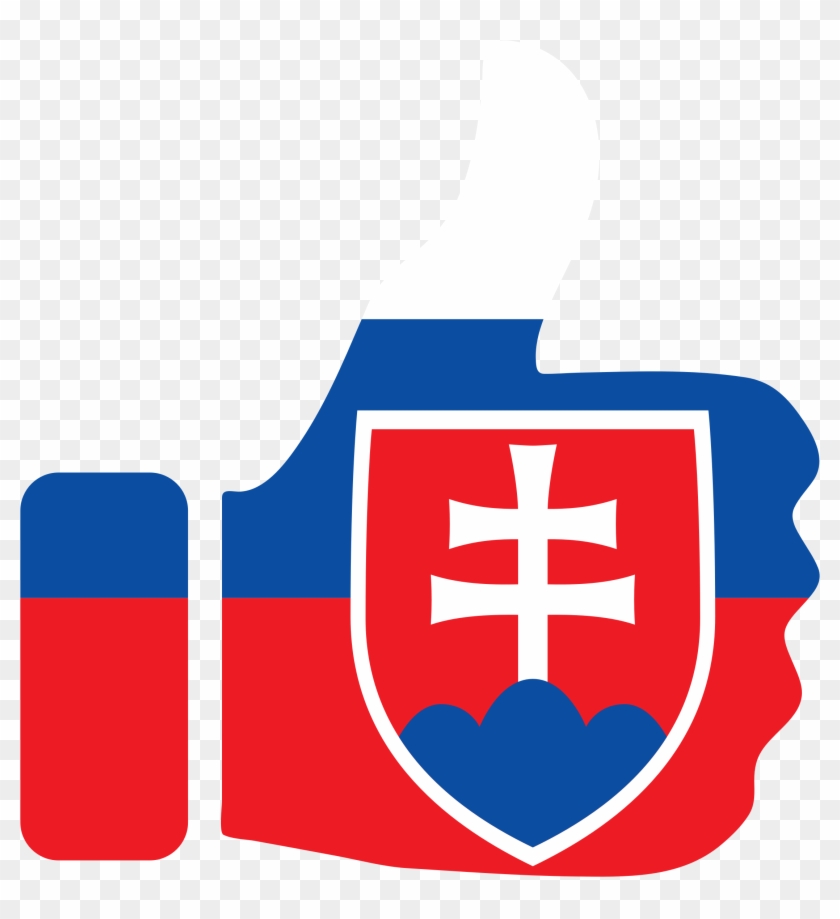 Slovakia Flag Clipart Png - Flag Of Slovakia Transparent Png #3774444