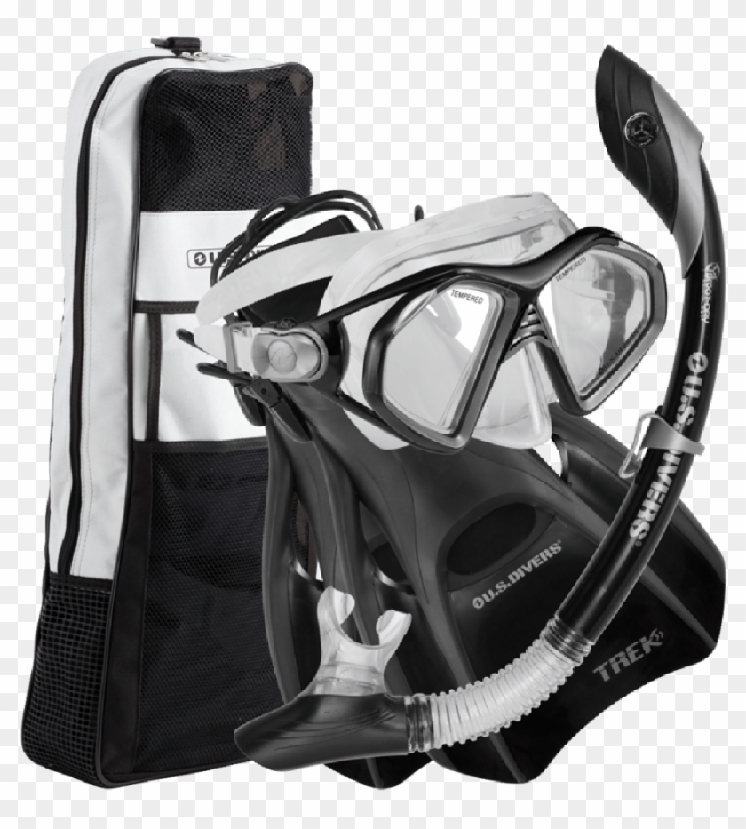 Aqua Lung Admiral Mask Fin Snorkel Set - Us Divers Snorkel Set Clipart #3774797