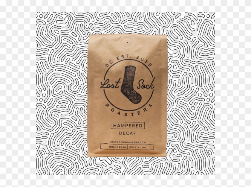 Hampered, Decaf 12oz Lost Sock Roasters - Illustration Clipart #3774913
