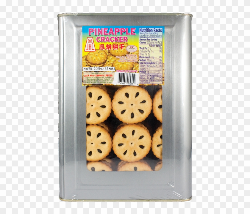 Jhc Pineapple Biscuit - Peanut Butter Cookie Clipart #3774952