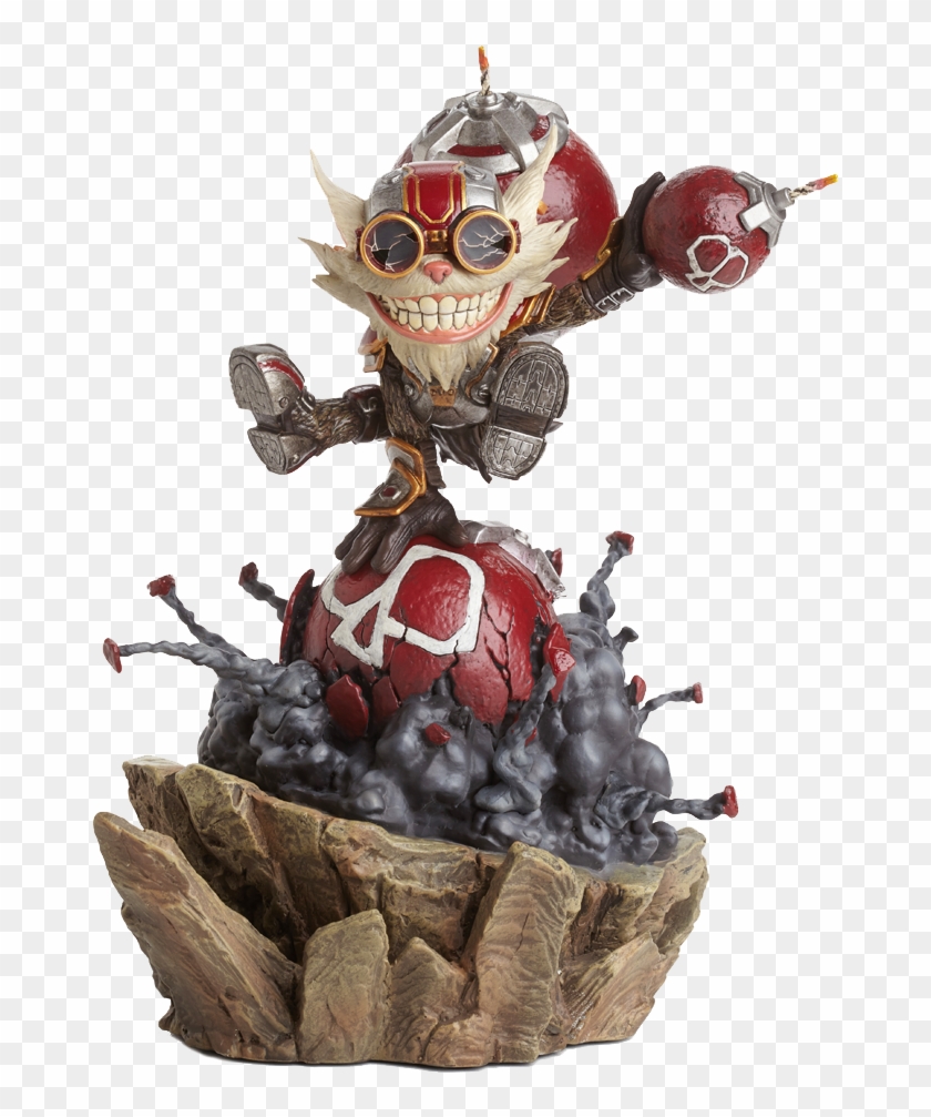 Ziggs Statue - Figurine League Of Legend Ziggs Clipart #3774989