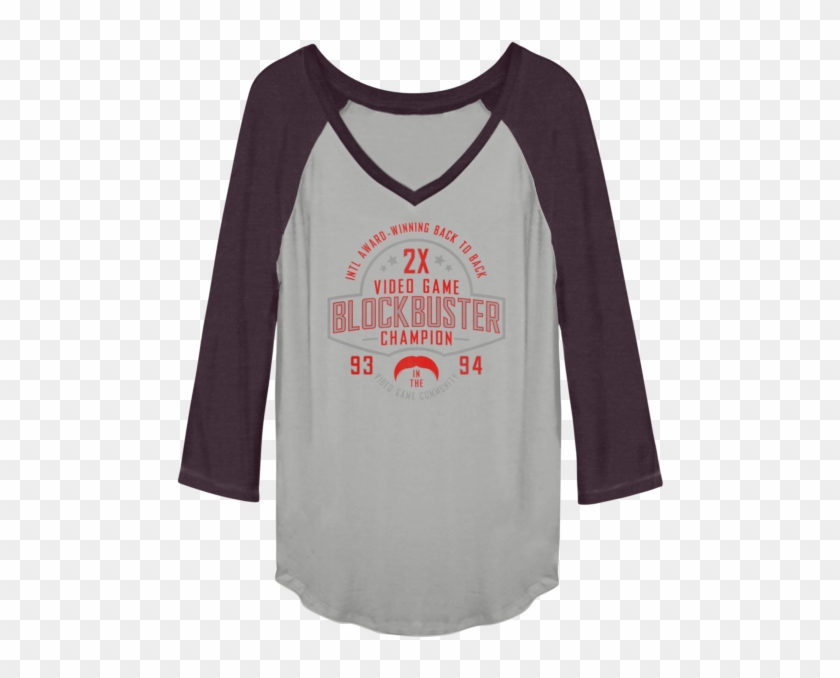94 Blockbuster Champion Shirt Baseball Tee - Design By Humans Clipart