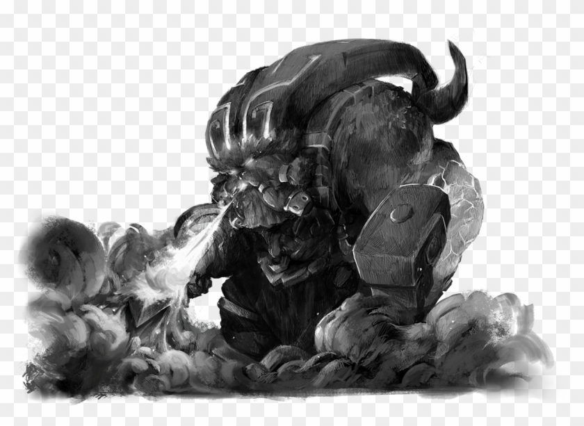 Ornn, Shen, Riven And More Top Laners Changed In Patch - League Of Legends Ornn Png Clipart #3775540