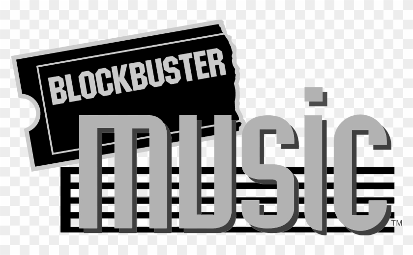Blockbuster Music Vector - Transparent Blockbuster Video Logo Clipart