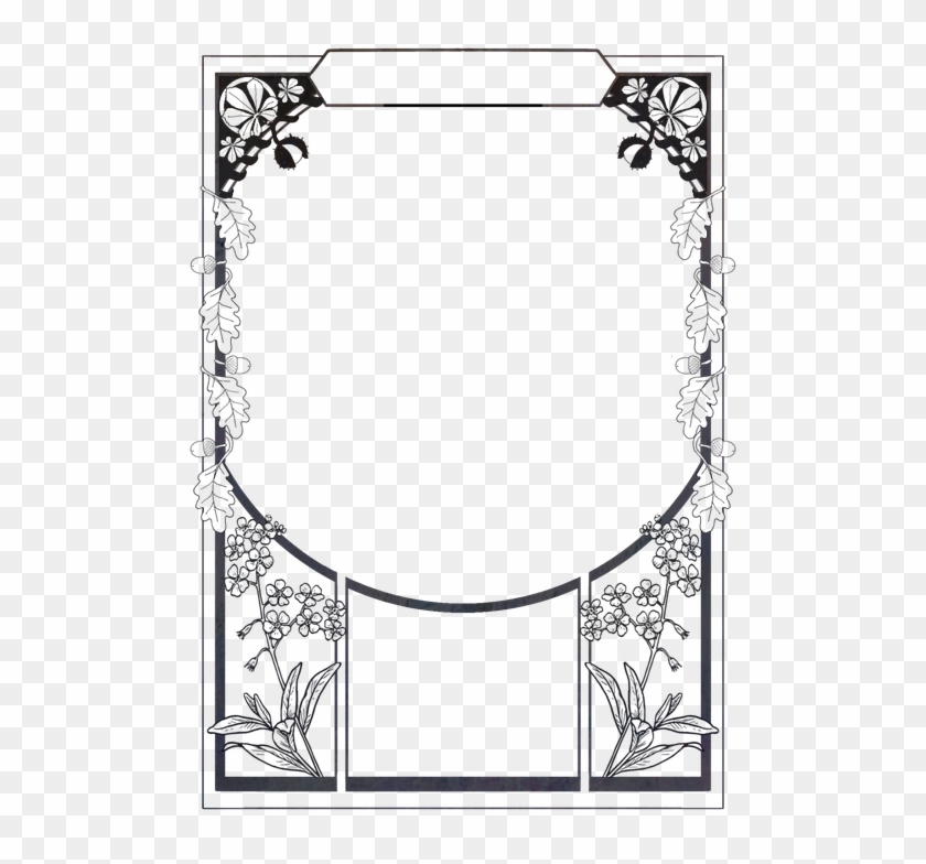 Ornament Picture Frame Frame Decorative Background - Ornamen Bingkai Clipart