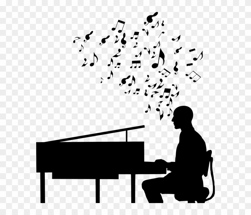 Guy On Computer Silhouette Clipart #3776140