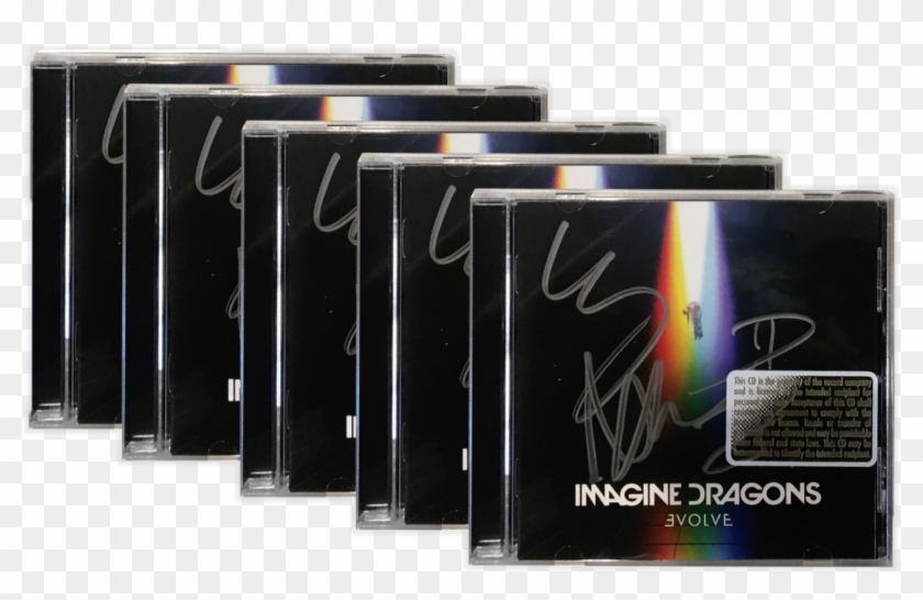 Enter To Win 1 Of 5 Signed "evolve" Cds From Imagine - Autographed Cd Evolve Imagine Dragons Clipart #3776467