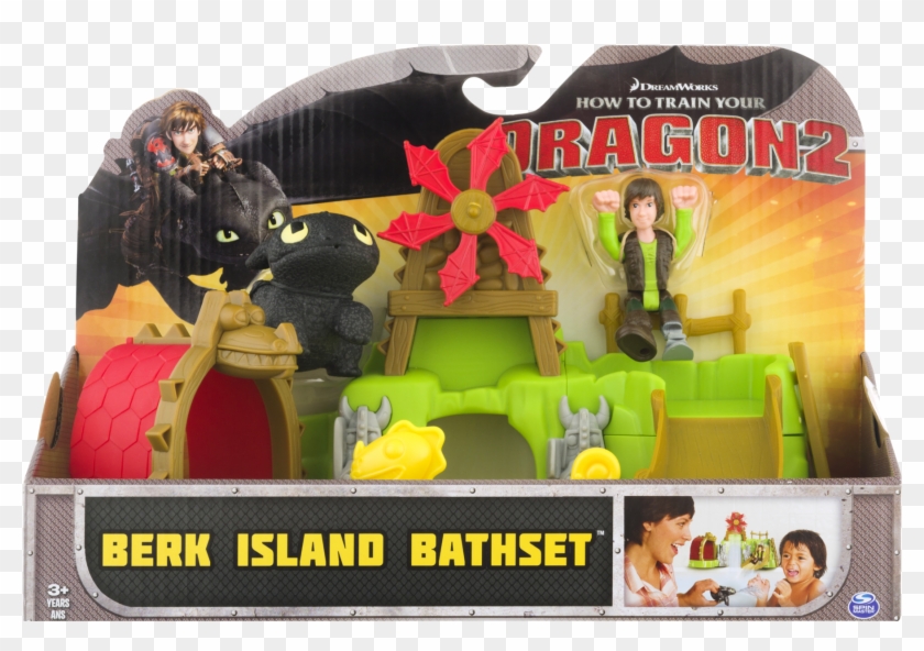 Dreamworks How To Train Your Dragon 2 Berk Island Bath - Action Figure Clipart #3776916