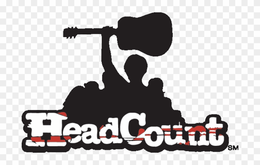 Heads Up For Headcount On Election Day - Music Concert Logo Clipart