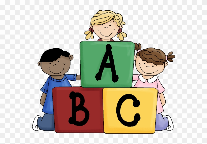 Abc School Children Funny Baby Images Clip Art - Cute Abc Clipart - Png Download