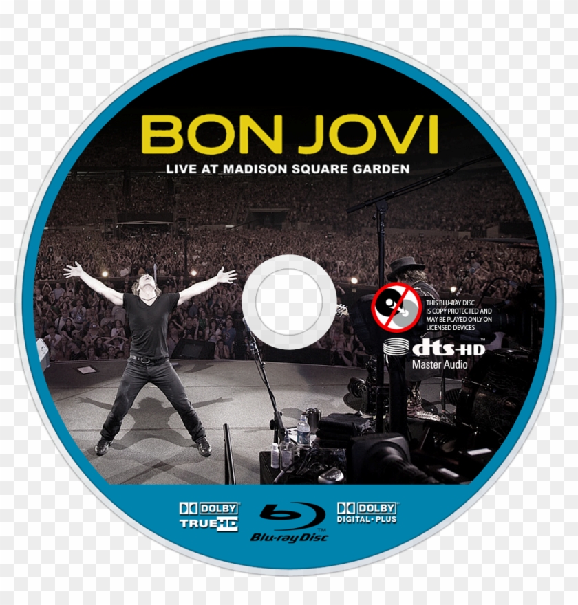 Live At Madison Square Garden Bluray Disc Image - Bon Jovi: Live At Madison Square Garden (2009) Clipart
