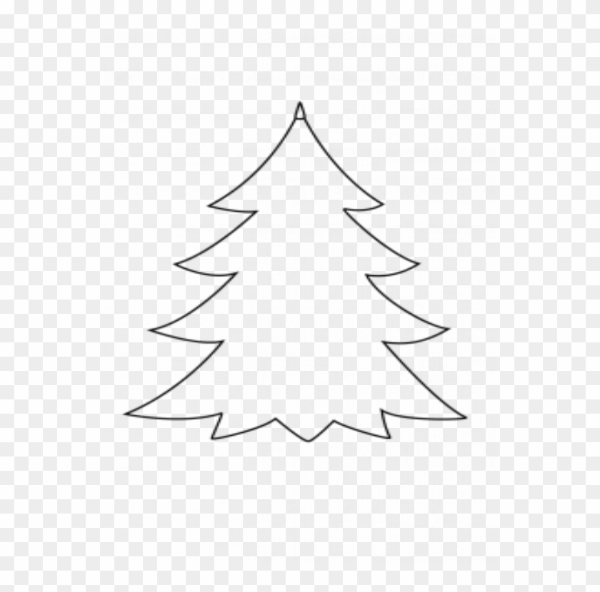 28 Collection Of Xmas Tree Drawing Simple - Do You Draw A Christmas Tree Clipart #3777412