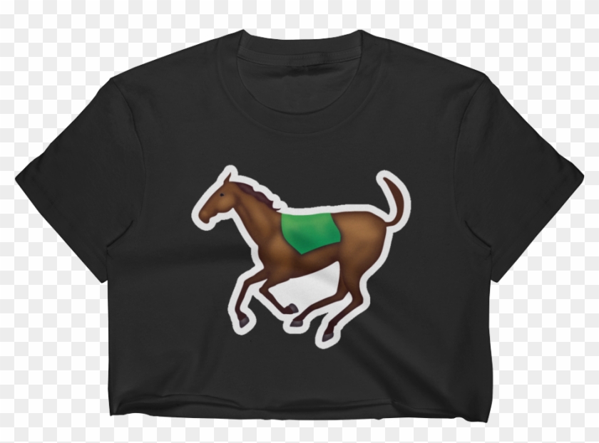 Emoji Crop Top T Shirt - Mane Clipart