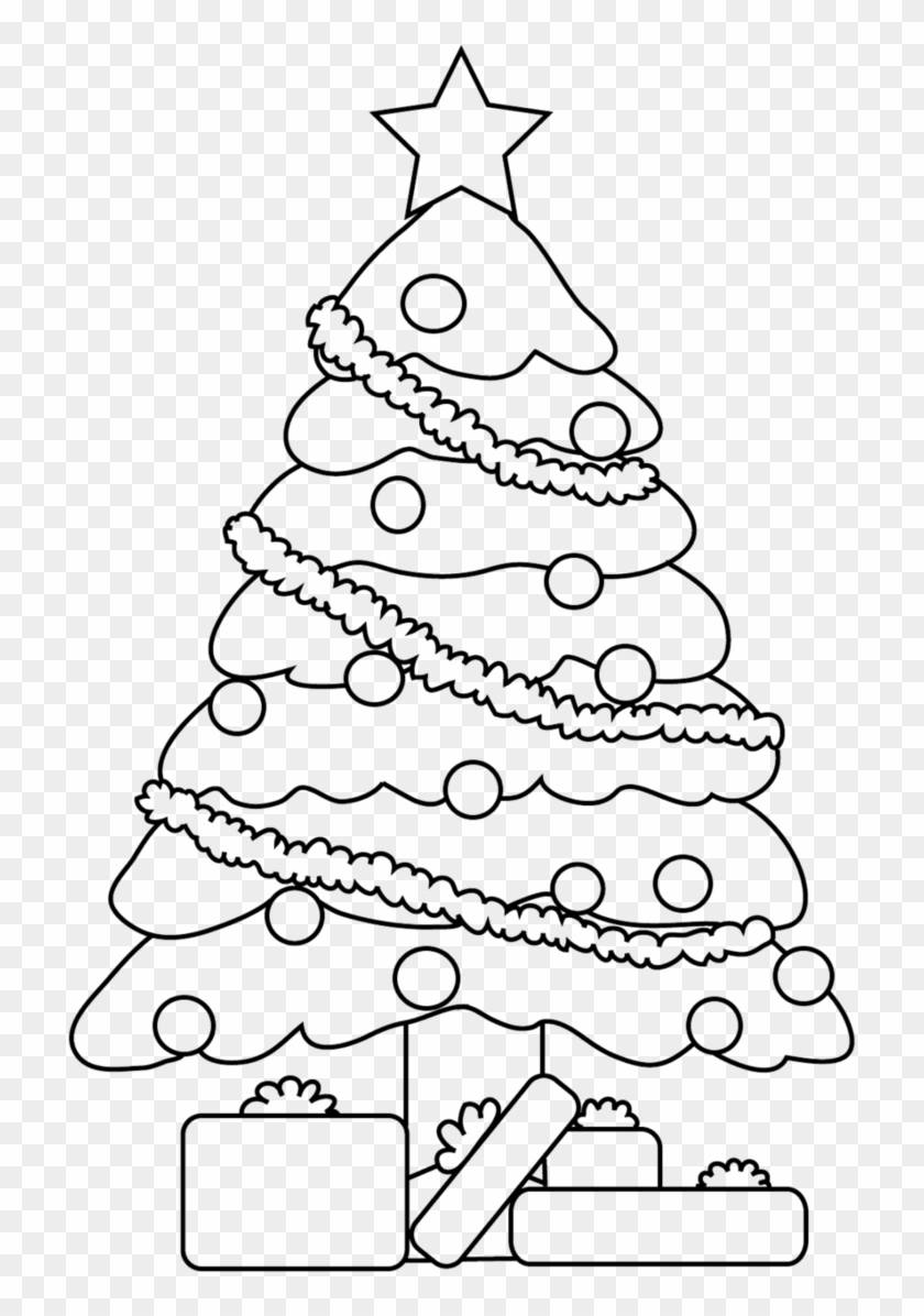 Insidious Drawing Christmas Line Art Christmas Tree