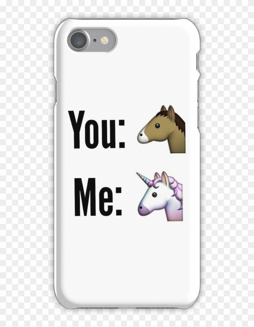 Horse & Unicorn Iphone 7 Snap Case - Iphone Se Unikornisos Telefontok Clipart #3777563
