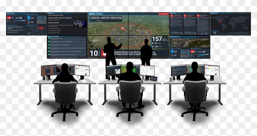 Command Center, Idv Solutions, Business, Technology, - Control Room Command Center Icon Png Clipart