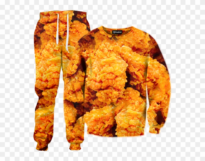 Fried Chicken Tracksuit Chicken Clothes, Chicken And - Fried Chicken Hoodie Clipart #3777848
