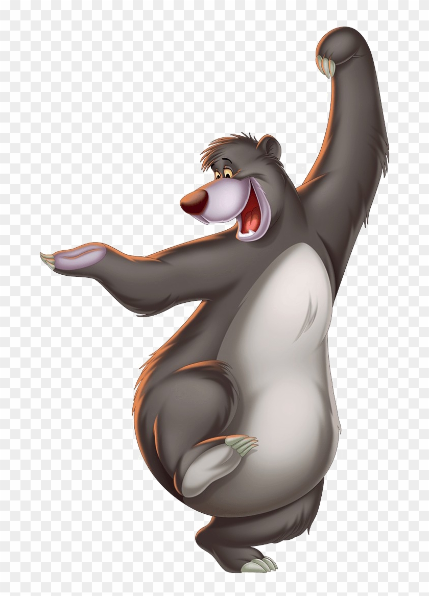 Jungle Book Png Transparent Image - Jungle Book Characters Baloo Clipart #3778311