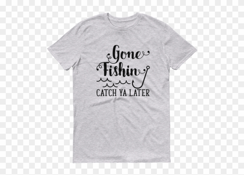 Gone Fishin' - Catechist Shirt Clipart #3778485