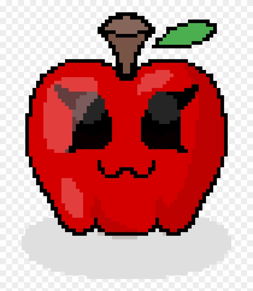 Kawaii Apple - Cartoon Clipart #3778525