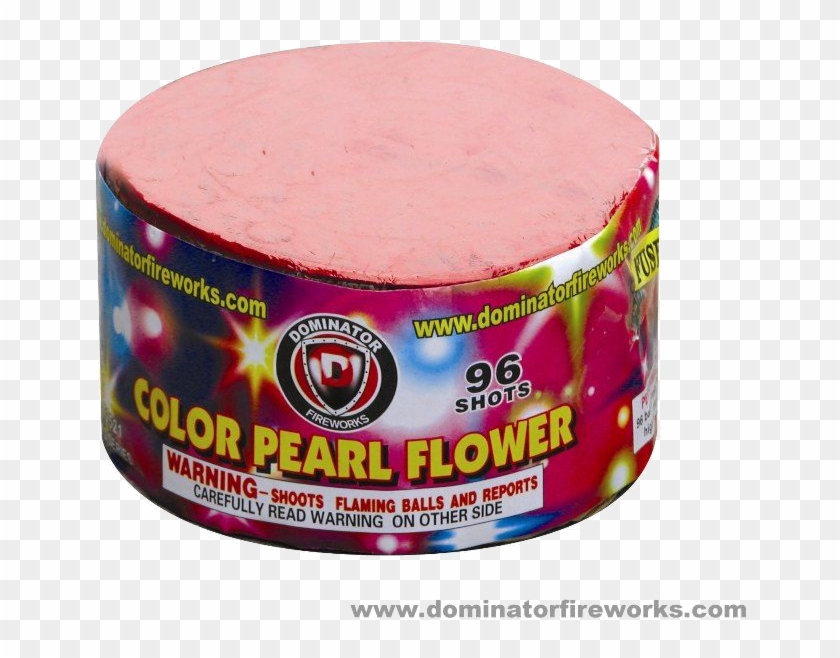 96 Shot Color Pearl Flower 4 Pack - Fireworks Clipart
