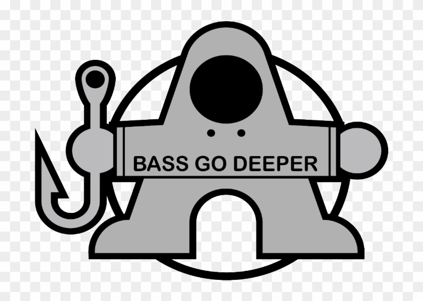 Gone Fishing - Bass Go Deeper Clipart #3778890