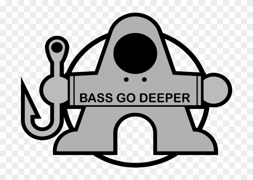 Gone Fishing - Bass Go Deeper Clipart