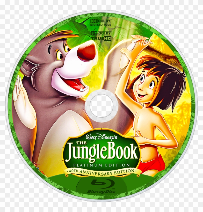 Explore More Images In The Movie Category - Jungle Book Dvd Disc Clipart #3778994